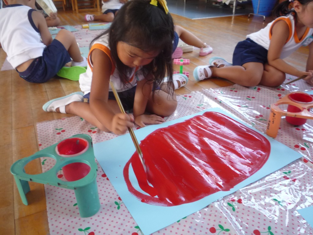 みやじま幼稚園 夏季保育が始まったよ